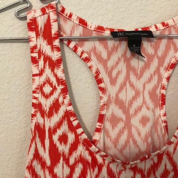 Orange and white racer back - Picture 2 of 4